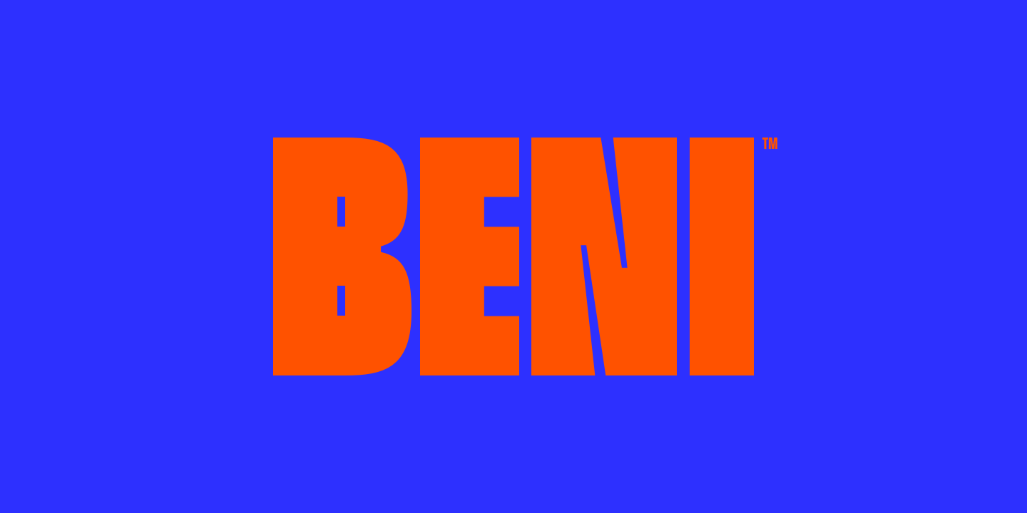 Beni by Guillermo Lizarzuay — Free Font Download | NoBadFonts